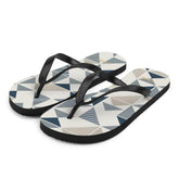 Blue Geometric Shapes Flip-Flops, Flip Flops, $ 24.95, A Moment Of Now™